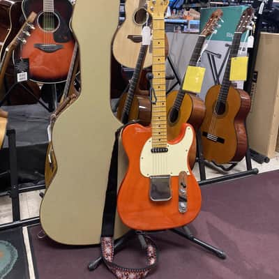 Used G&L Tribute Series ASAT Classic - Transparent Orange w/Tweed HSC