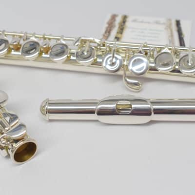 Lightly Used Pearl Belsona Silver Plated Student Flute w/ Case