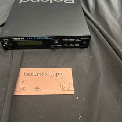 Roland TD 7 Percussion Sound Module Electronic Drum Brain Tested