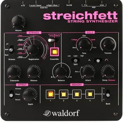 Waldorf Streichfett String Synthesizer 2020 - MADE IN GERMANY