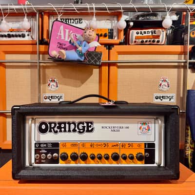 Orange ROCKERVERB 100H ( 100 W/70 W/50 W/30W) - BLACK EDITION