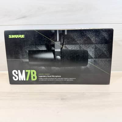 Shure SM7B Legendary Vocal Microphone – Broadcast Studio Mic NEW IN BOX 2025