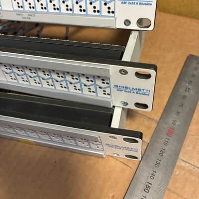 Ghielmetti ASF 2x32 A Blueline normalizing patchbay