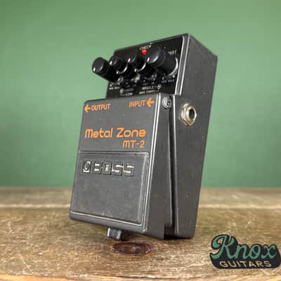 Boss MT-2 Metal Zone (Silver Label) 1991 - Present - Black