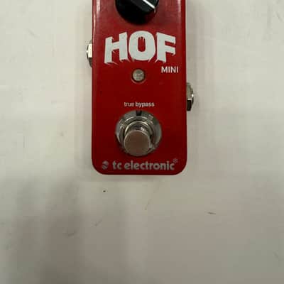 TC Electronic Hall Of Fame Mini Reverb Compact True Bypass Guitar Effect Pedal