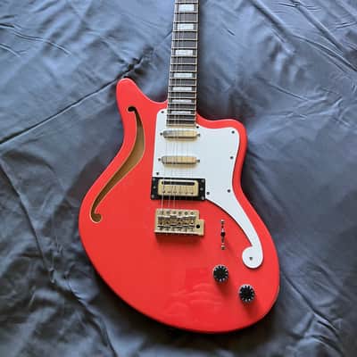 D'Angelico Premier Bedford SH 2021 - Fiesta Red