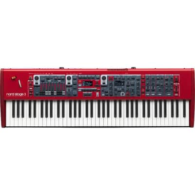Nord Stage 3 HP76 Hammer Action Portable 76-Key Digital Piano 2017 - Present - Red