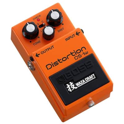 Boss DS-1W Distortion Waza Craft Effects Pedal - Orange