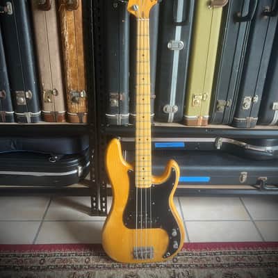 1977 Fender Precision Bass with Maple Fretboard - Natural Finish