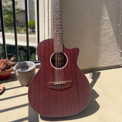 D'Angelico Premier Fulton LS 12-String Grand Auditorium 2020 - Mahogany Satin