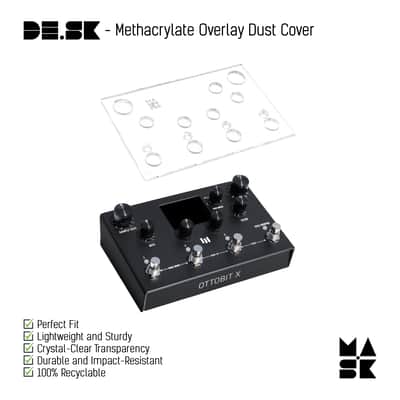 Protective Methacrylate Overlay Dust Cover for Meris Ottobit X