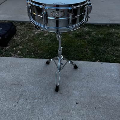 Pearl SS1455S SensiTone 14x5.5" Steel Snare Drum 2010s - Chrome Over Steel