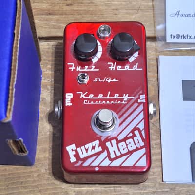 Keeley Fuzz Head W/Box, Manual 2010's - Red -