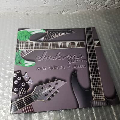2002 JACKSON GUITARS CATALOGUE