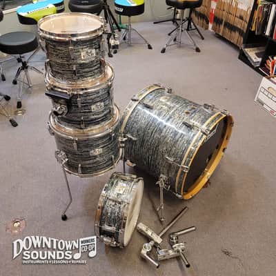 Pearl EXR 5-Piece Shell Pack - Blue Oyster, 22", 10", 12", 14", 5"x14"