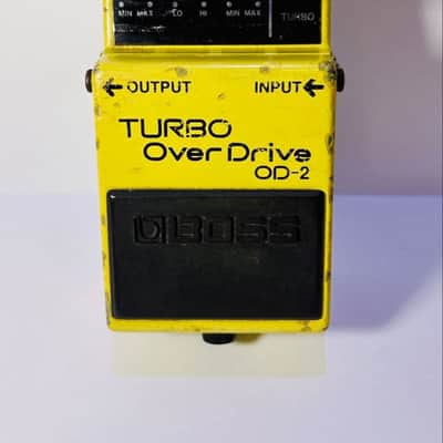 BOSS OD-2 Turbo OverDrive Working with Parts Replaced