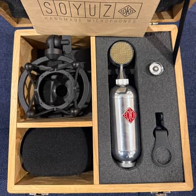 Soyuz Microphones 023 Large Diaphragm Cardioid Condenser Microphone 2025 - Present - Black