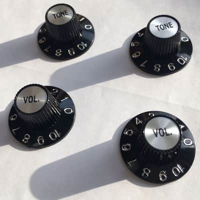 Witch Hat Knobs for 70s Gibson Les Paul Custom ES-335 SG ES-355