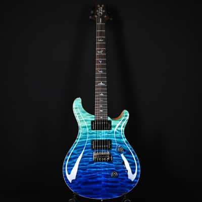 Used PRS SE Custom 24 Quilt Blue Fade #0422574