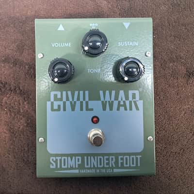 Stomp Under Foot Civil War Fuzz Pedal USED