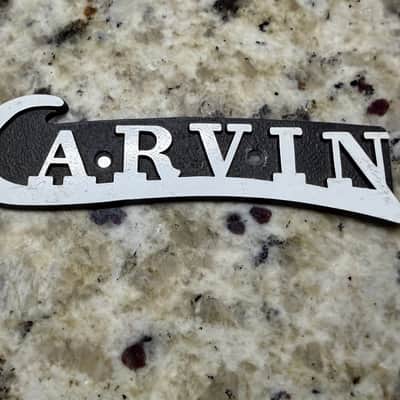 Carvin Metal Amp Or Case Logo Badge Emblem