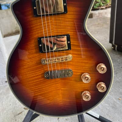Dean USA 25th Anniversary Gold plated Cadillac 2002 - Amber Burst