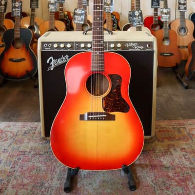 Gibson J-45 Standard 1963 - Cherry Sunburst (Refinished)