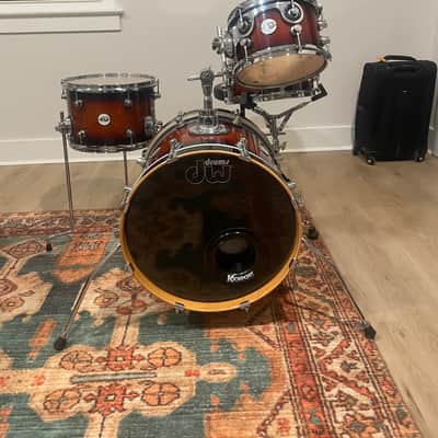 DW Design Series Mini-Pro 10/13/16/5x13" 4pc Shell Pack 2015 - Present - Tobacco Burst