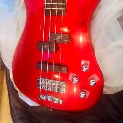 Warwick Rockbass LX-4 String Metallic red high polish