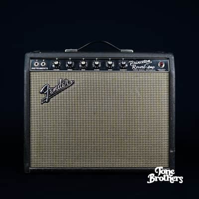 CLEAN w/ COVER! 1966 Fender Princeton Reverb Blackface