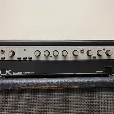 Gallien-Krueger 800RB 300 / 100-Watt Bi-Amp Bass Amp Head 1990s - Black