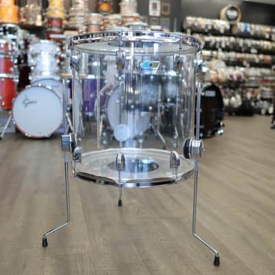 Pre-Owned Ludwig 16x16" Vistalite Floor Tom (Clear)