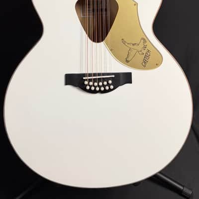 Gretsch G5022CWFE-12 Rancher Falcon 12-String Acoustic-Electric Guitar Gloss White