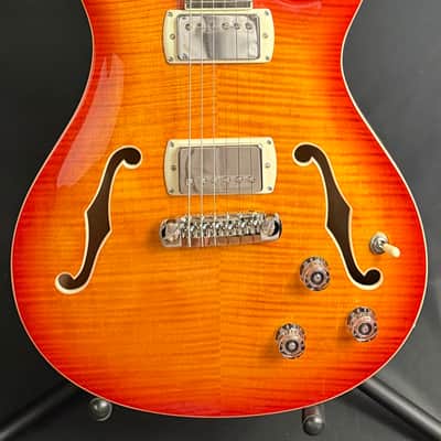 PRS SE Hollowbody II Piezo Electric Guitar Vintage Sunburst Finish w/ Gig Bag