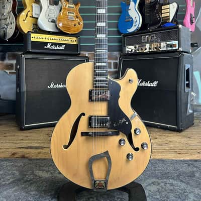 Hagstrom HJ500 Gloss Natural 2006 Hollow Body Electric Guitar
