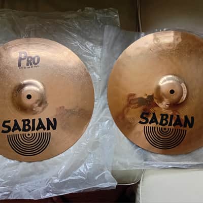 Sabian 14" Pro Hi-Hat Cymbals (Pair) 1994 - Brilliant