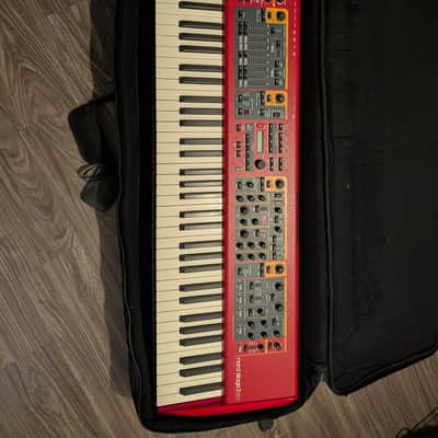 Nord Stage 2 EX HP76 Hammer Action Portable 76-Key Digital Piano 2015 - 2016 - Red