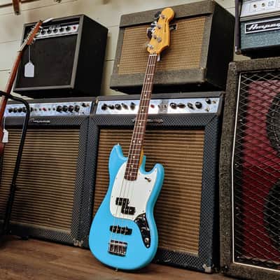 Fender Player II Mustang Bass PJ - Aquatone Blue