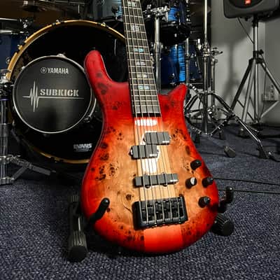 Spector Euro 5 CST Natural Red Burst Gloss 5 String Bass