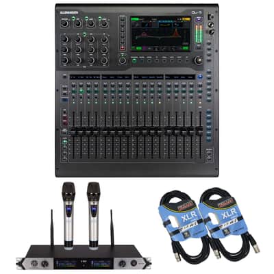 Allen & Heath Qu-5 38-channel Digital Mixer - PSG Audio MP0919 - (2) XLR Cables Bundle