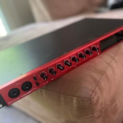 Focusrite Clarett 8Pre Thunderbolt Audio Interface 2010s - Red