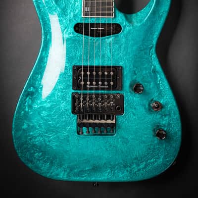 ESP Custom Shop Horizon-I Liquid Metal Turquoise (E4670252)