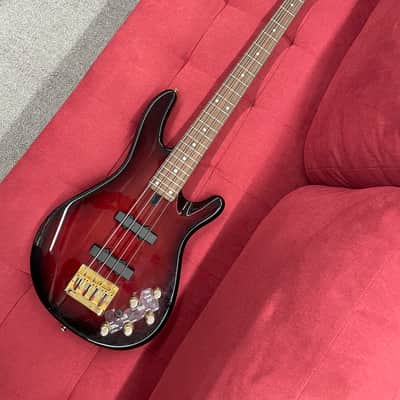 Yamaha BB604 4-String Electric Bass - Redburst Gold Hardware