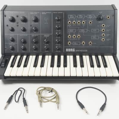 KORG MS-10 Vintage Analog Semi-Modular Synthesizer MS10 w/ Patch Cable