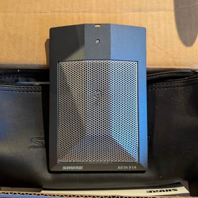 Shure BETA 91A Boundary Condenser Microphone 2010 - Present - Black