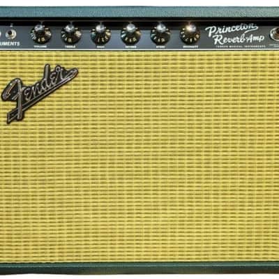 Fender '65 Princeton Reverb 1x12" Combo Tube Amplifier, British Racing Green