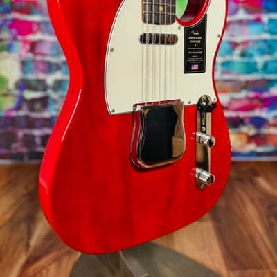 Fender American Vintage II '63 Telecaster - Crimson Red Transparent