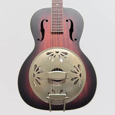 Gretsch G9241 Alligator Biscuit Round-Neck Resonator Acoustic Electric Guitar - Sunburst