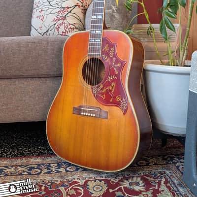 1963 Gibson Hummingbird Acoustic Guitar - Cherry Sunburst - Used