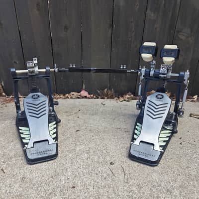 Yamaha Flying Dragon Double Bass Drum Pedals Dual Chain Drive Professional Model